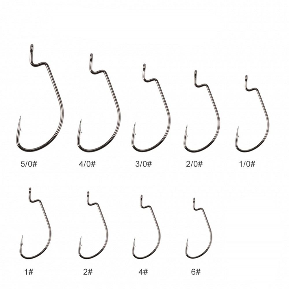 20pcs/lot Wide gap Texas fishi - Fishing Hook Assortment 评论和价格