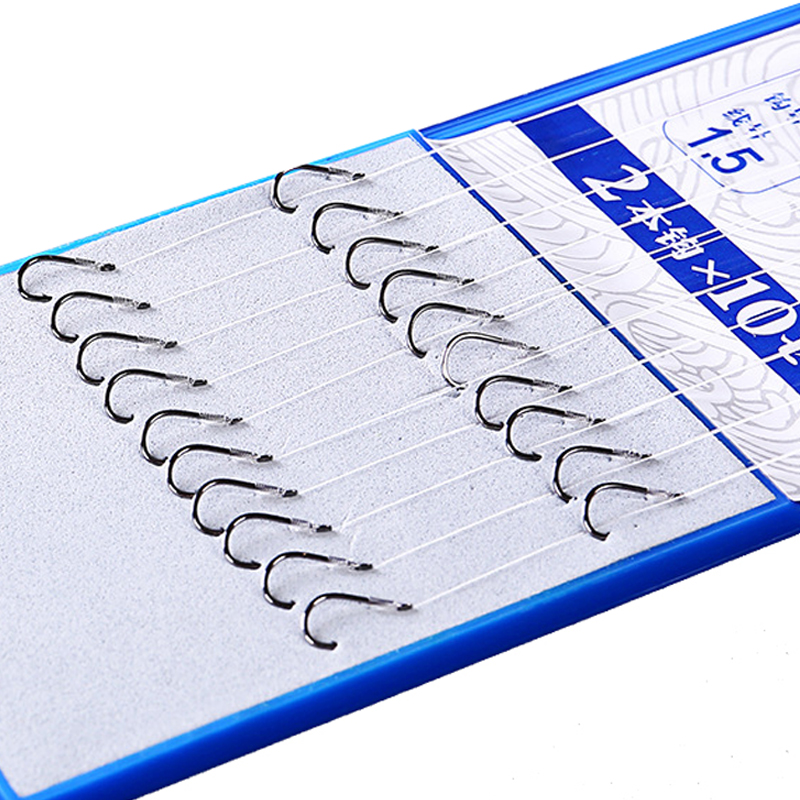 10 pair Fishing Hooks With Tip - Fishing Hook Assortment 评论和价格
